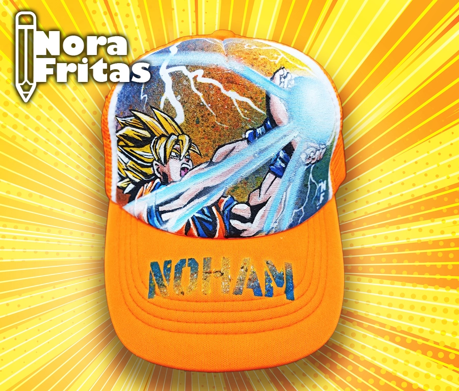 Custom casquette dbz