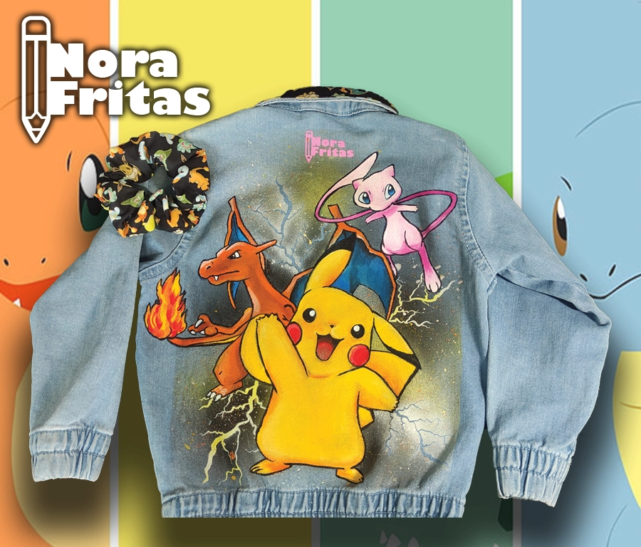 Custom veste pokemon pikachu