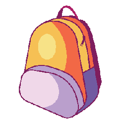 illustration sac à dos